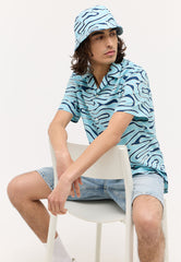 Męska Koszula Mustang Layton Waterprint Aop 1015241 12581