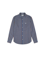 Męska Koszula Wrangler 1 Pkt Poplin Shirt Dark Blue 112371403