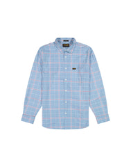 Męska Koszula Wrangler 1 Pkt Shirt Ashley Blue 112378488