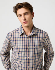 Męska Koszula Wrangler 1 Pkt Shirt Beige 112371553