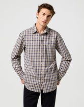 Męska Koszula Wrangler 1 Pkt Shirt Beige 112371553