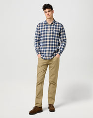 Męska Koszula Wrangler 1 PKT Shirt Blue 112371405