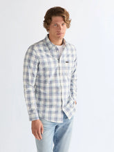 Męska Koszula Wrangler 1 PKT Shirt Blue White 112378035