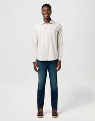 Męska Koszula Wrangler 1 Pkt Shirt Green Oxford 112371616