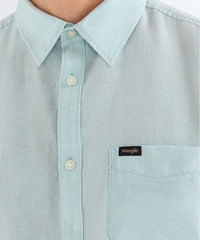 MESKA KOSZULA WRANGLER SS 1 PKT SHIRT FORGET ME NOT 112378046