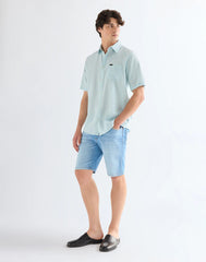MESKA KOSZULA WRANGLER SS 1 PKT SHIRT FORGET ME NOT 112378046