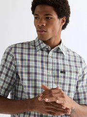 MESKA KOSZULA WRANGLER SS 1 PKT SHIRT FORGET ME NOT 112378049
