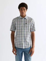 MESKA KOSZULA WRANGLER SS 1 PKT SHIRT FORGET ME NOT 112378049