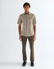 MESKA KOSZULA WRANGLER SS 1 PKT SHIRT GOLDEN WHEAT 112378048