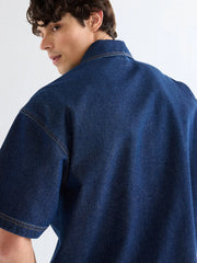 Męska Koszula Wrangler SS Overshirt Rinse 112378123