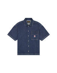 Męska Koszula Wrangler SS Overshirt Rinse 112378123