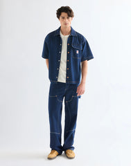Męska Koszula Wrangler SS Overshirt Rinse 112378123