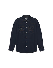 Męska Koszula Wrangler Western Shirt Midnight Rodeo 112357193