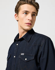 Męska Koszula Wrangler Western Shirt Midnight Rodeo 112357193