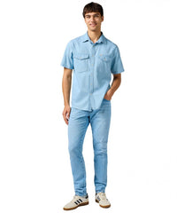 Meska Koszula Wrangler SS Western Shirt Superfade 112362749
