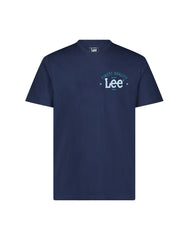 MESKA KOSZULKA LEE BIG LOGO TEE EMPEROR NAVY 112355583