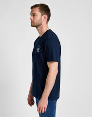 MESKA KOSZULKA LEE BIG LOGO TEE EMPEROR NAVY 112355583