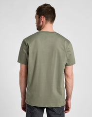 MESKA KOSZULKA LEE BIG LOGO TEE OLIVE GROVE 112355655