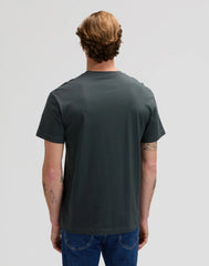 Męska Koszulka Lee Flag Tee Washed Black 112376473