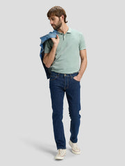 MESKA KOSZULKA LEE GARMENT DYE POLO DESERT SAGE 112376465