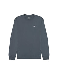 Męska Koszulka Lonsleeve Lee LS Patch Logo Tee Washed Black 112370500