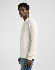 Męska Koszulka Lee LS Waffle Tee Ecru 112371661