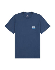 Męska Koszulka Lee Medium Logo Tee Orion Blue 112364593
