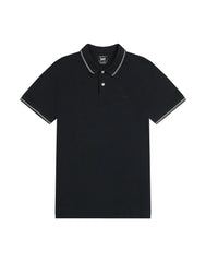 MESKA KOSZULKA LEE PIQUE POLO BLACK 112363659