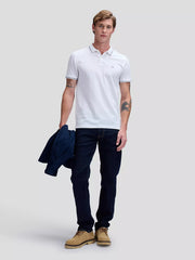 MESKA KOSZULKA LEE PIQUE POLO BRIGHT WHITE 112349973