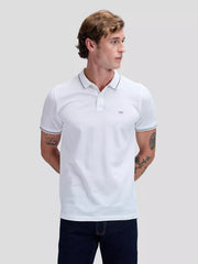 MESKA KOSZULKA LEE PIQUE POLO BRIGHT WHITE 112349973