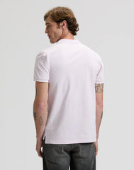 MESKA KOSZULKA LEE PIQUE POLO LIGHT ICY PINK 112376458