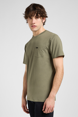 MĘSKA KOSZULKA LEE POCKET TEE MERCANTILE GREEN 112370424