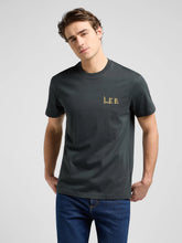 Meska Koszulka Lee Relaxed Graphic Tee Washed Black 112370512