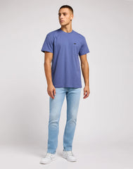 Męska Koszulka Lee Relaxed Pocket Tee Surf Blue 112349089