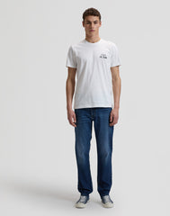 Męska Koszulka Lee Small Logo Tee Bright White 112376519
