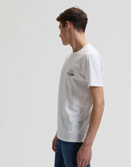 Męska Koszulka Lee Small Logo Tee Bright White 112376519