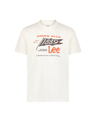 MESKA KOSZULKA LEE SS FRONTIER TEE ECRU 112355576