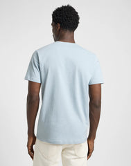 Męska Koszulka Lee SS Patch Logo Tee Concrete Gray 112364594