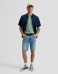 MESKA KOSZULKA LEE SS PATCH LOGO TEE DESERT SAGE 112376466