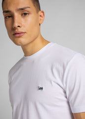 Męska Koszulka Lee SS Patch Logo Tee White 112113578