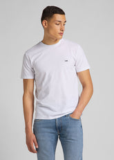 Męska Koszulka Lee SS Patch Logo Tee White 112113578