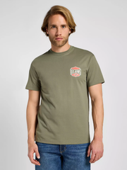 MĘSKA KOSZULKA LEE SS RELAXED TEE MERCANTILE GREEN 112355708