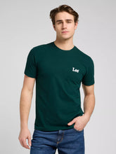 Męska Koszulka Lee Ss Small Logo Tee Jade Forest 112370501