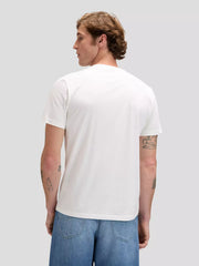 MESKA KOSZULKA LEE STITCH TEE BRIGHT WHITE 112376459