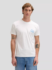 MESKA KOSZULKA LEE STITCH TEE BRIGHT WHITE 112376459