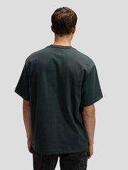 Męski T-Shirt Lee Workwear Boxy Tee Washed Black 112378724