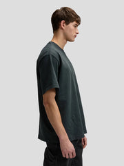 Męski T-Shirt Lee Workwear Boxy Tee Washed Black 112378724