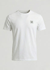 Męska Koszulka Lee Woven Label Tee Bright White 112376540