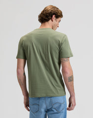 Męska Koszulka Lee Woven Label Tee Mercantile Green 112376538