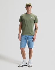 Męska Koszulka Lee Woven Label Tee Mercantile Green 112376538